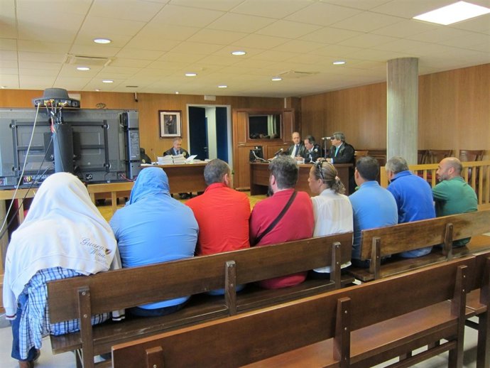 Jucio en Vigo por un alijo de hachís            