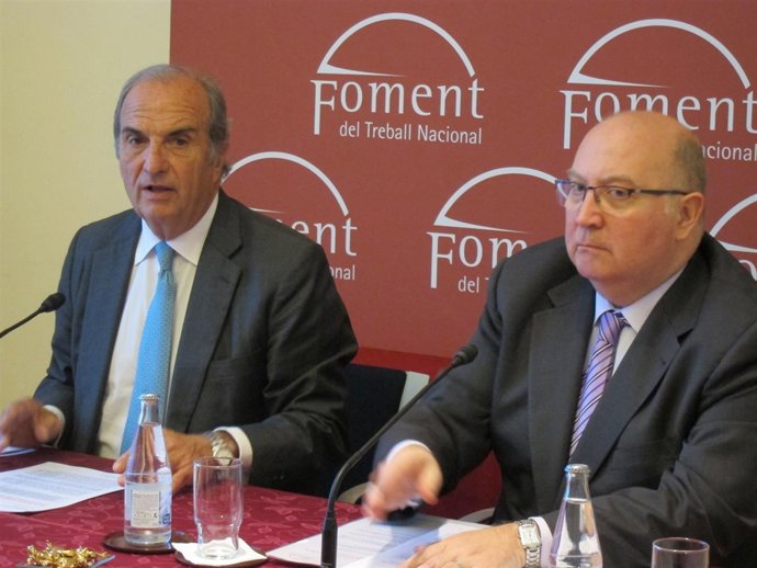 Joaquim  Gay de Montellà, Salvador Guillermo (Foment del Treball)