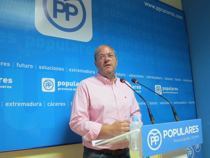 José Antonio Monago, presidente del PP en Extremadura                         