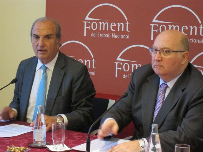 Joaquim  Gay de Montellà, Salvador Guillermo (Foment del Treball)