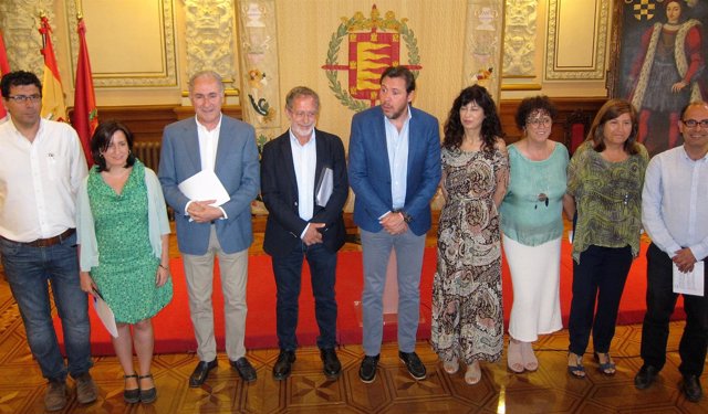 El equipo de Gobierno del Ayuntamiento de Valladolid