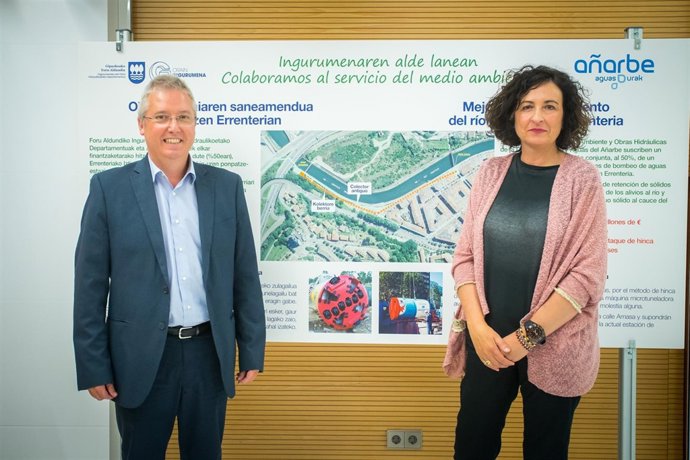 Convenio entre Diputación y Aguas del Añarbe