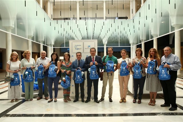 Presentación de la iniciativa de Fundación Cajasol y la Obra Social 'La Caixa'