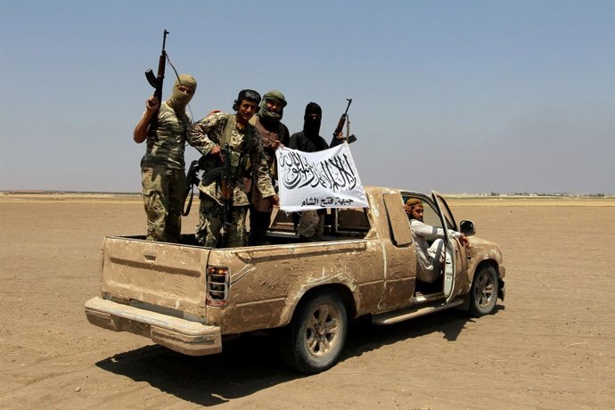 Milicianos del Frente Fatá al Sham, antiguo Frente al Nusra