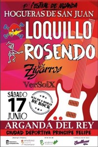Sorteamos entradas para el concierto de Loquillo, Rosendo y Los Zigarros en Arganda del Rey