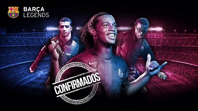 Ronaldinho jugará en el Camp Nou con el Barça Legends