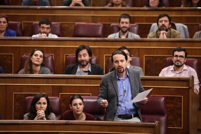 Pabli Iglesias, secretario general de Podemos 