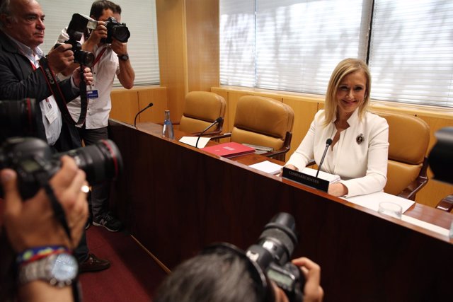 Cristina Cifuentes comparece en la comisión sobre corrupción