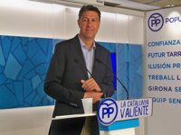 Albiol volverá a ser el candidato del PP a la alcaldía de Badalona en 2019