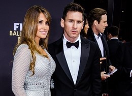 Antonella y Leo Messi/EuropaPress