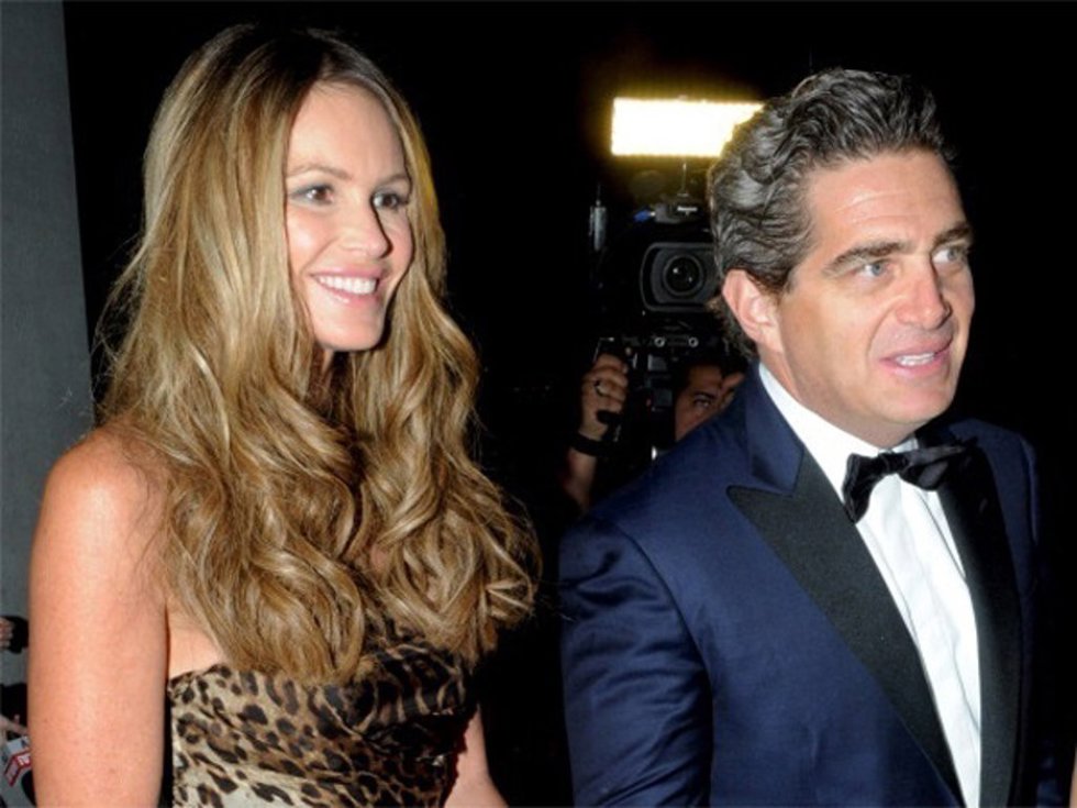 Elle Macpherson y Jeff Soffer/Imagen de Archivo