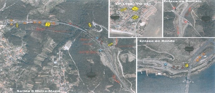 Obras en el Corredor do Morrazo