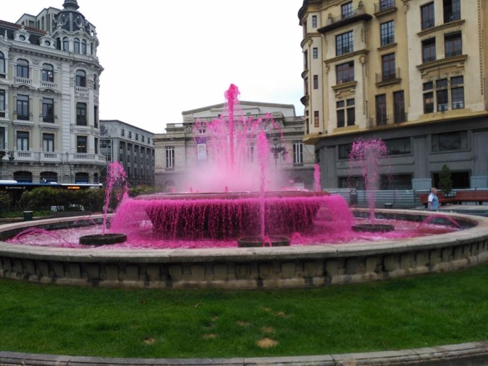 Plaza de La Escandalera, en Oviedo