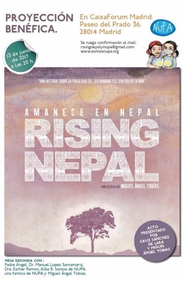 Estreno de 'Rising nepal' para concienciar sobre el trasplante multivisceral