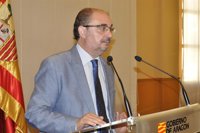 El presidente de Aragón advierte de que Puigdemont lleva a Cataluña "a un callejón sin salida"