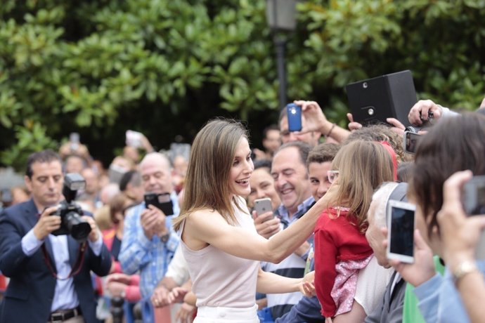 Letizia Ortiz en Oviedo