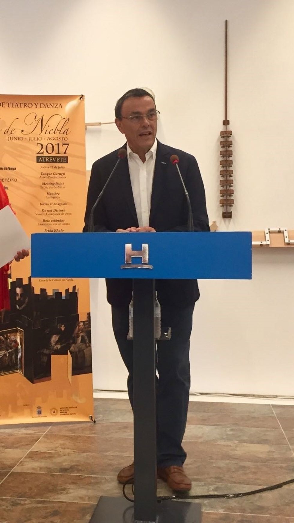 El presidente de la Diputación, Ignacio Caraballo. 