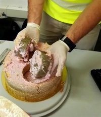 Desmantelada en Cullera una organización dedicada al tráfico de droga oculta en tartas