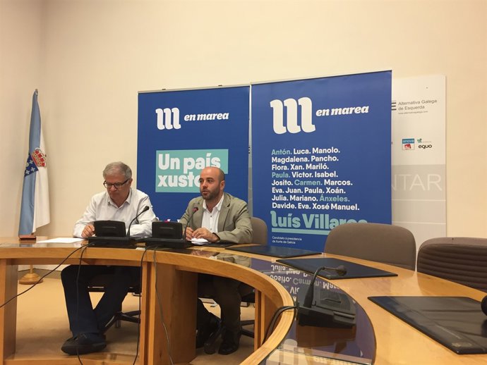 Roda de Luís Villares d'En Marea.