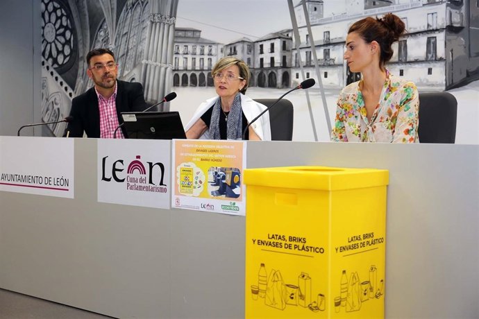 Presentación del proyecto de reciclaje de envases ligeros en León