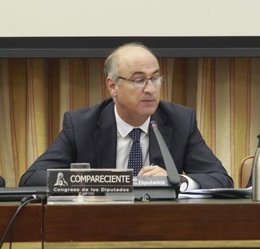 El secretario de Estado de Cultura, Fernando Benzo, en el Congreso de los Diputa