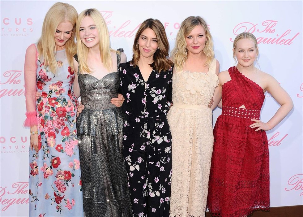 Nicole Kidman, Elle Fanning, Sofia Coppola, Kirsten Dunst,Emma H