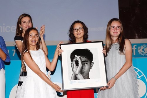 La Reina entrega los Premios UNICEF Comité Español 2017