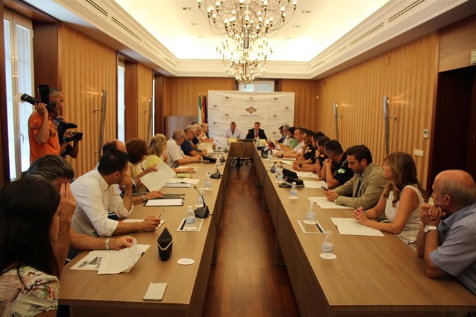 Reunión preparatoria de la Operación Paso del Estrecho