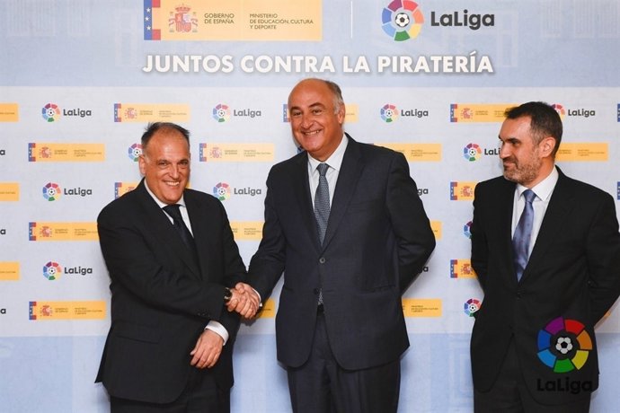 Acuerdo LaLIga y Ministerio de Cultura para una herramienta antipiratería