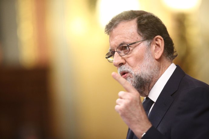 Mariano Rajoy en el debate de la moción de censura
