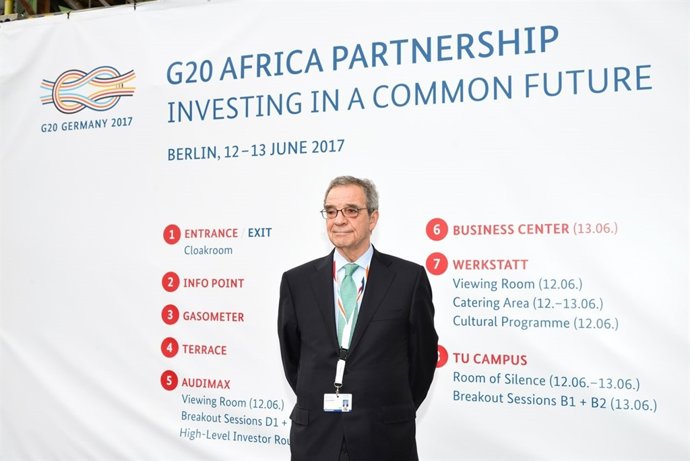 D. César Alierta - G20 Africa Conference Berlin 2017