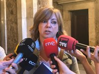 La consejera Borràs ve un "juicio de las ideas" en la ampliación de la querella de la Fiscalía