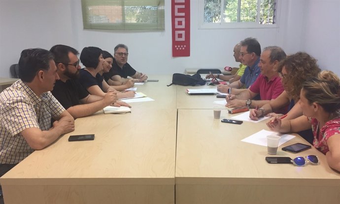 CCOO Jaime Cedrún en Alcobendas