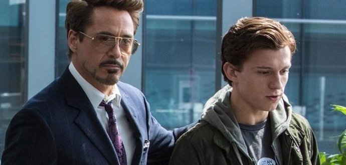 Tony Stark y Spider-Man