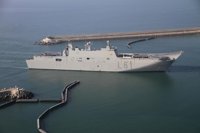 El buque anfibio portaeronaves 'Juan Carlos I' y la fragata 'Almirante Juan de Borbón' harán escala en Almería