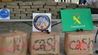 Detenida una banda residente en Laredo que introducía 400 kg de hachís al mes en Francia
