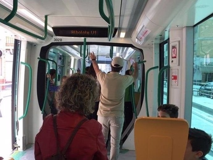 Metro de Granada, en pruebas