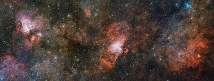 Imagen de  tres nebulosas
