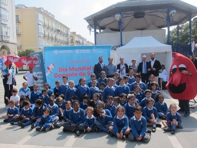 Acto homenaje a donantes de sangre 