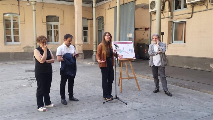 Montserrat Ballarín, Jaume Asens, Janet Sanz y Ton Salvadó