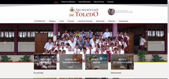 Web del arzobispado