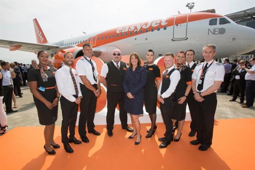 Entrega del primer A320neo a easyJet