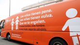 Foto: El autobús español contra la "ideología de género" llega a México