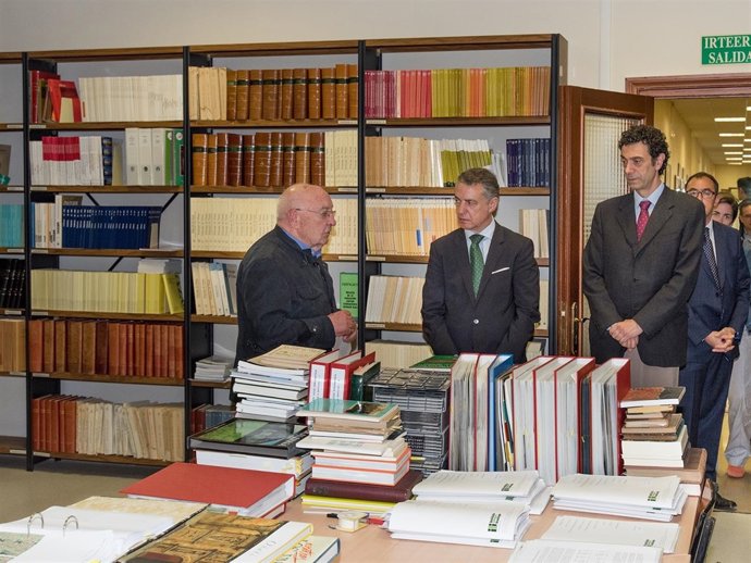 Visita del lehendakari a la Fundación Labayru