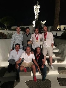 El equipo de bomberos cordobeses