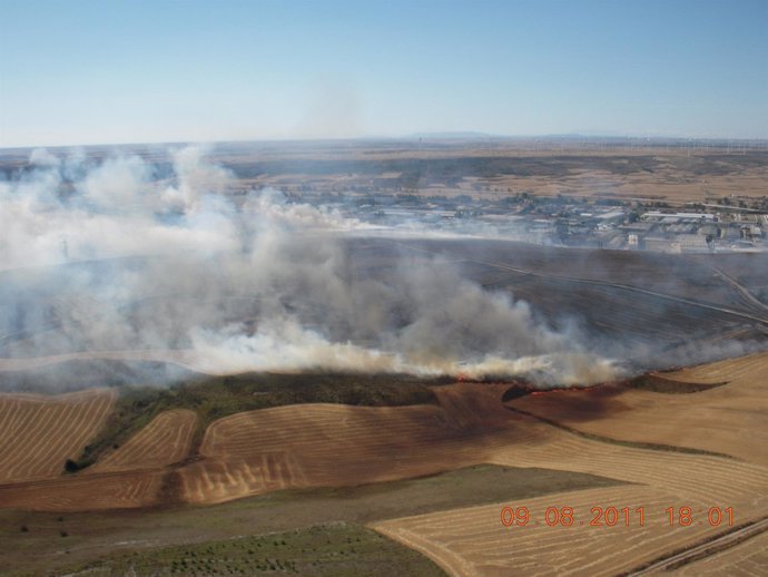 Incendio Castilla y León