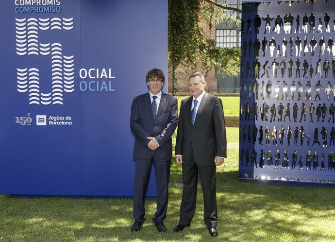 Pres. Carles Puigdemont, Ángel Simón (Agbar)