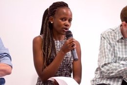 Mireille Twayigira, refugiada ruandesa y médico