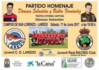 Laredo organiza un partido de fútbol en homenaje a los dos jóvenes fallecidos en un accidente en el puerto 