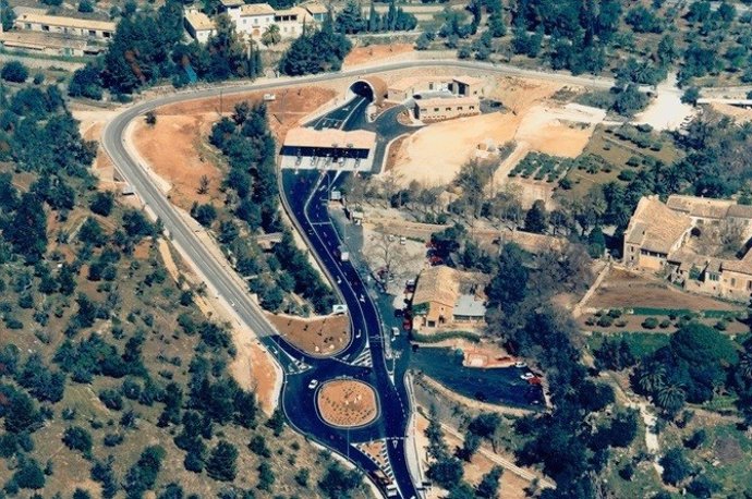 Túnel de Soller, en Mallorca